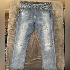 Slim Medium Wash Hyper Stretch Jeans
